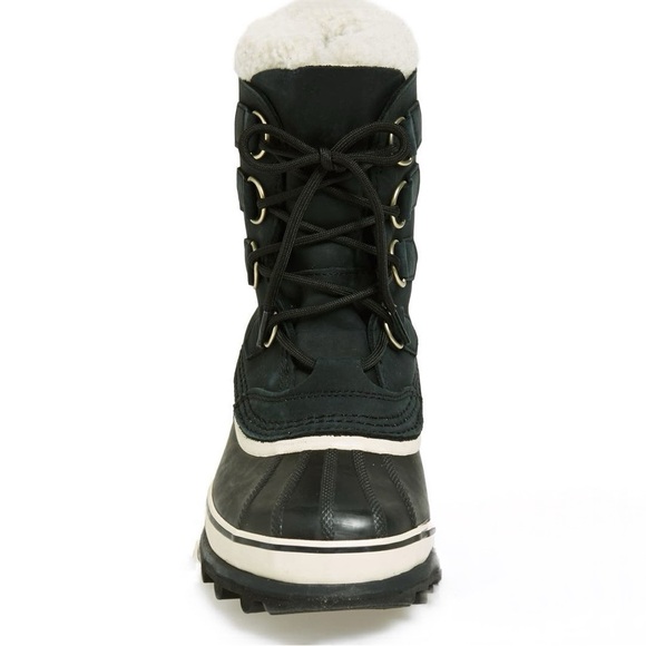 Sorel Caribou Waterproof Boots Black - Picture 2 of 12